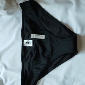 Madewell Black bikini swimsuit New XL